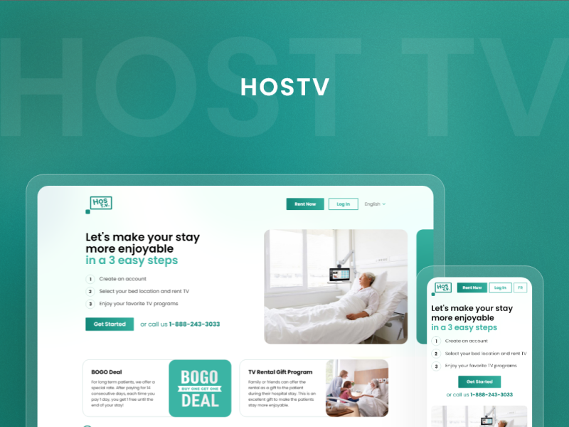 Hostv Website